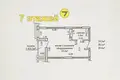 Wohnung 1 zimmer 28 m² Minsk, Belarus