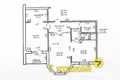 2 room apartment 57 m² Kopishche, Belarus