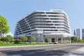 Wohnkomplex New residence Mykonos Signature with swimming pools and a green area close to the places of interest, Al Barsha, Dubai, UAE