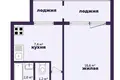 Appartement 1 chambre 35 m² Minsk, Bélarus