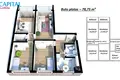 4 room apartment 79 m² Klaipeda, Lithuania