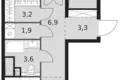 Appartement 3 chambres 82 m² North-Western Administrative Okrug, Fédération de Russie