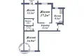 3 room apartment 79 m² Baranavichy, Belarus