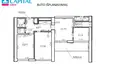 Mieszkanie 3 pokoi 58 m² Wilno, Litwa