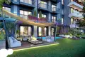 Kompleks mieszkalny Luxury apartments with terraces and private pools in a prestigious area, Istanbul, Turkey