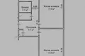 Mieszkanie 2 pokoi 50 m² Rzeczyca, Białoruś