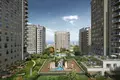 Жилой комплекс Новая резиденция с бассейнами, зелеными зонами и спа-центром рядом с автомагистралями, Стамбул, Турция