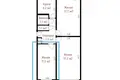 3 room apartment 62 m² Minsk, Belarus