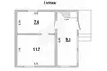 Maison 44 m² Telminski sielski Saviet, Bélarus