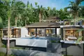 Kompleks mieszkalny New residential complex of villas with pools in Samui, Thailand