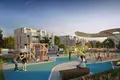 Wohnkomplex New residential complex DG Villas with swimming pools, golf courses, tennis and golf academies, Jumeirah Golf Estate, Dubai, UAE