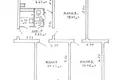 Apartamento 3 habitaciones 63 m² Minsk, Belarús