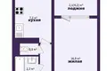 Квартира 1 комната 35 м² Минск, Беларусь