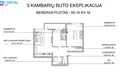 Appartement 3 chambres 50 m² Vilnius, Lituanie