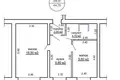 Apartamento 2 habitaciones 45 m² Muchaviecki sielski Saviet, Belarús