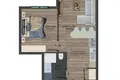 Квартира 2 комнаты 52 м² Kargicak, Турция