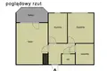 2 room apartment 44 m² Warsaw, Poland