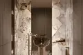 Kompleks mieszkalny Luxury penthouse with a garden and a swimming pool in the new Shoaq Residence with a direct access to the beach, Dubai Islands, Dubai, UAE