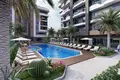 Mieszkanie 2 pokoi 45 m² Alanya, Turcja