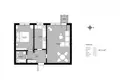 Квартира 2 комнаты 42 м² Варшава, Польша