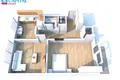 2 room apartment 50 m² Kaunas, Lithuania
