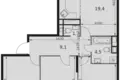 Квартира 4 комнаты 86 м² городской округ Мытищи, Россия