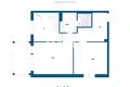 Mieszkanie 2 pokoi 52 m² Jarvenpaa, Finlandia