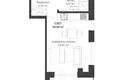 1 room apartment 27 m² Vilnius, Lithuania