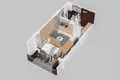 Студия 1 комната 36 м² Батуми, Грузия