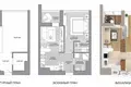 Appartement 2 chambres 38 m² Minsk, Bélarus