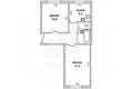 Mieszkanie 2 pokoi 48 m² Brześć, Białoruś