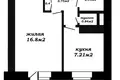 Wohnung 1 zimmer 31 m² Minsk, Belarus
