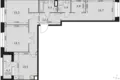 3 room apartment 86 m² Moscow, Russia