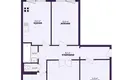 4 room apartment 80 m² Maladzyechna, Belarus