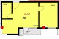 Apartamento 2 habitaciones 41 m² Tiflis, Georgia