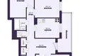 Mieszkanie 3 pokoi 68 m² Mińsk, Białoruś