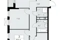 Квартира 3 комнаты 68 м² Москва, Россия