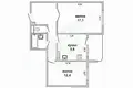 Wohnung 2 zimmer 54 m² Muchaviecki sielski Saviet, Belarus