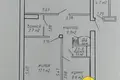 2 room apartment 59 m² Minsk, Belarus
