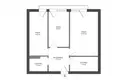 Wohnung 3 zimmer 48 m² Warschau, Polen