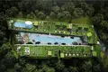 Wohnkomplex New residence with swimming pools, a water park and a co-working area, Layan, Phuket, Thailand