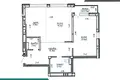 Mieszkanie 2 pokoi 80 m² Mińsk, Białoruś