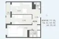 3 room apartment 69 m² Borovlyany, Belarus