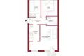 2 bedroom apartment 47 m² Warsaw, Poland