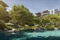 Kompleks mieszkalny New Ghaf Woods residence, surrounded by the forest, with swimming pools in the eco-friendly area of Al Barari, Dubai, UAE