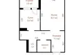 1 room apartment 41 m² Pryluki, Belarus