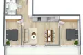 3 room apartment 82 m² Klaipėda, Lithuania