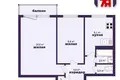 2 room apartment 38 m² Minsk, Belarus