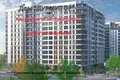 3 room apartment 61 m² Minsk, Belarus