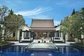 Residential complex Complex of villas with swimming pools and jacuzzis directly on Bang Tao Beach, Phuket, Thailand